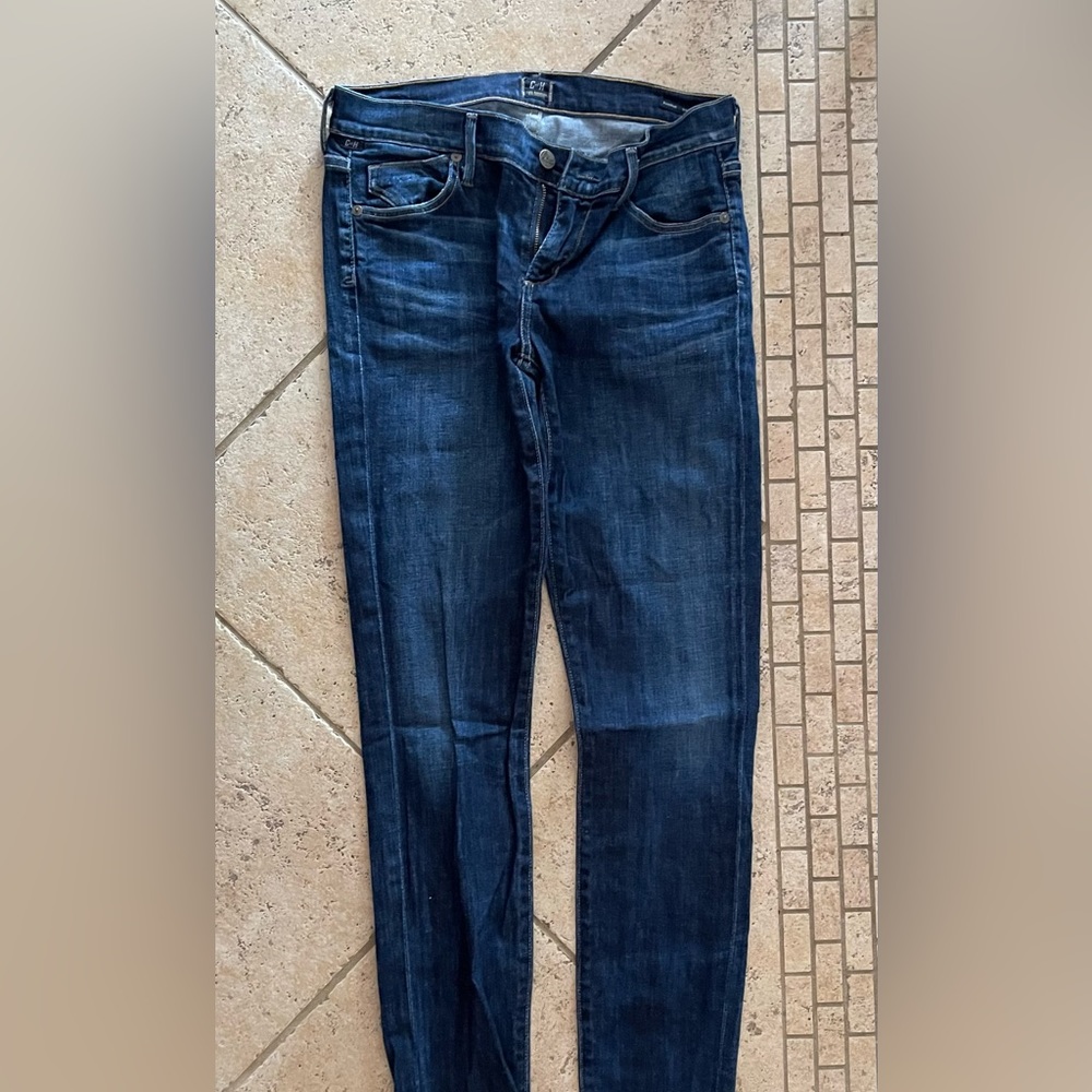 Citizens of Humanity women’s size 28 low-rise skinny jeans